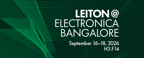 Leiton at electronica India 2026